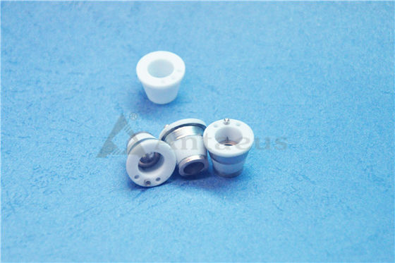 55-60 Kpsi Advanced Technical Ceramics Aluminum Oxide Insulator ISO14001