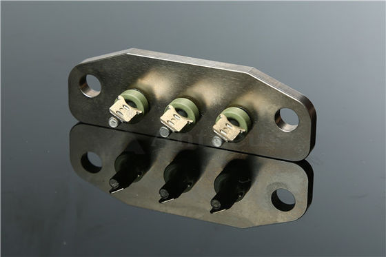 Metallized Alumina Advanced Technical Ceramics Parts AL2O3 90%